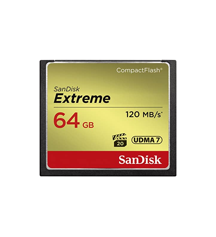 CF CARD 64GB EXTREME/120MB/S - 85MB/S WRITE