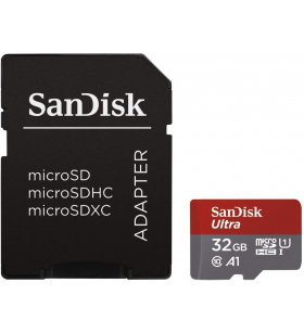 32GB SANDISK ULTRA MICROSDHC+/SD 120MB/S A1 CLASS 10 UHS-I IMG