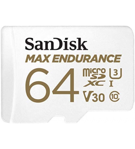 MAX ENDURANCE MICROSDHC/64GB CARD WITH ADAPTER