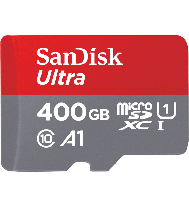 400GB SANDISK ULTRA MICROSDXC+/SD 120MB/S A1 CLASS 10 UHS-I
