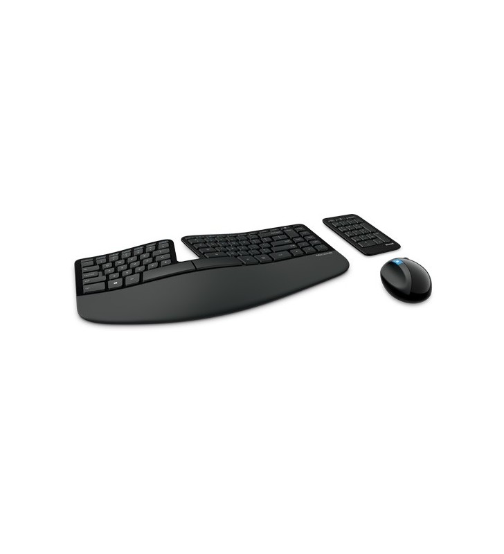 Microsoft Sculpt Ergonomic tastaturi USB QWERTY Negru