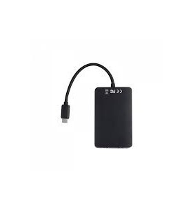 BLACK USB C ADAPTERUSB C TO 2X/HDMI ADAPTER