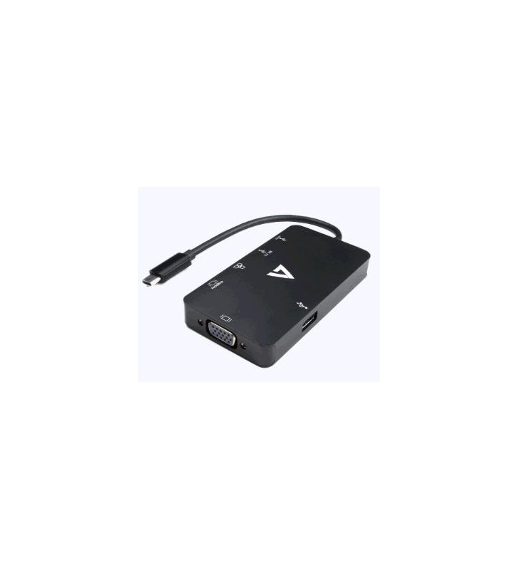 BLACK USB C ADAPTERUSB C TO 2X/HDMI ADAPTER