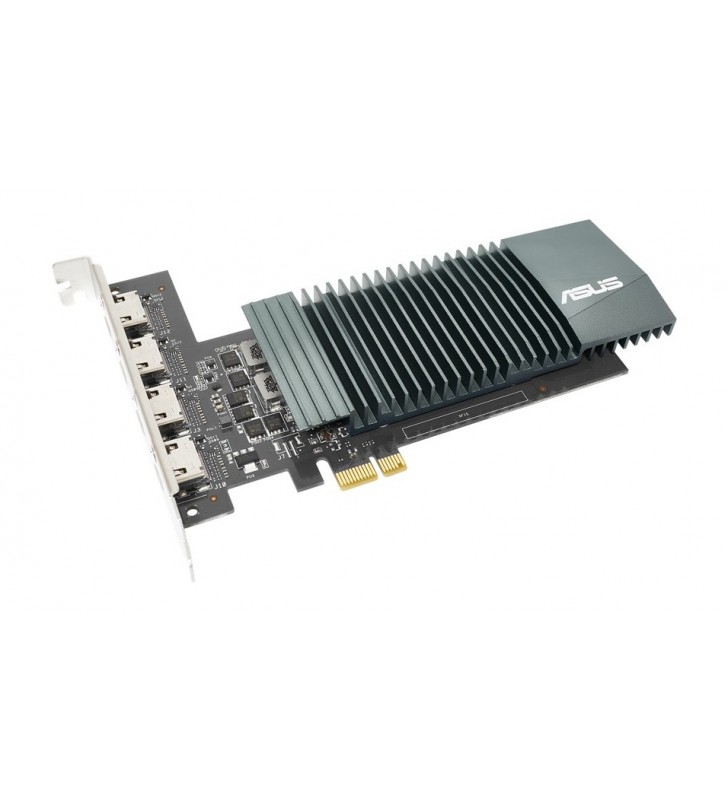 Placa video ASUS NVIDIA GeForce GT 710, 2GB GDDR5, 64bit, GT710-4H-SL-2GD5