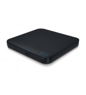 Hitachi-LG Slim Portable DVD-Writer unități optice Negru DVD±RW