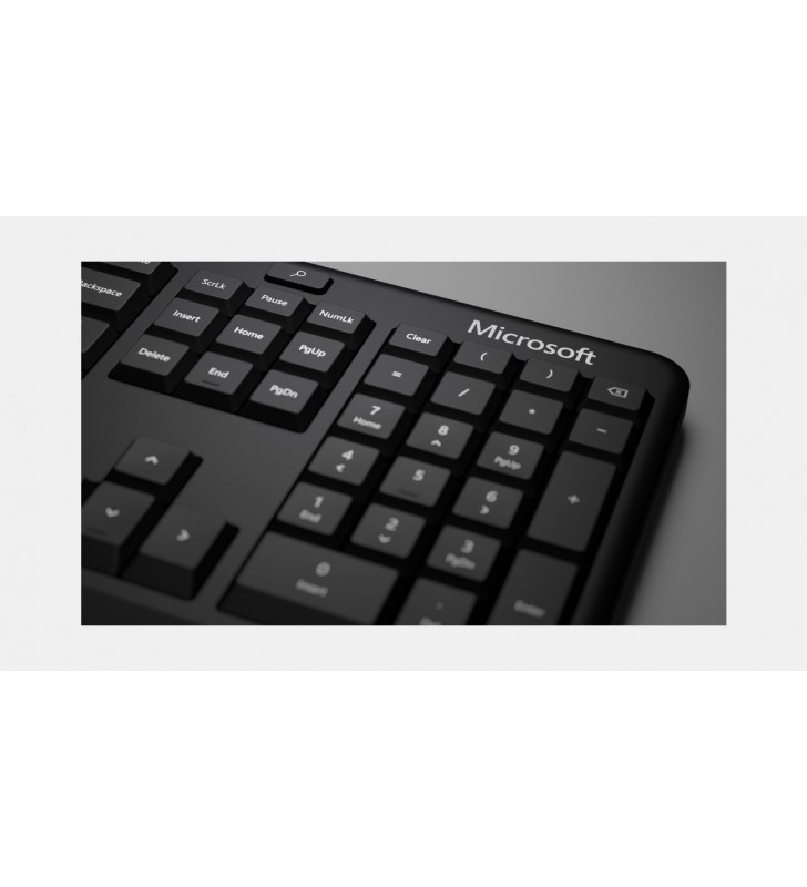 Microsoft LXM-00013 tastaturi USB QWERTY Englez Negru