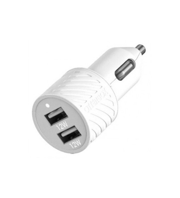 OTTERBOX CAR CHARGER BUNDLE 2X/USB A 12W + USB ALIGHTNING CABLE