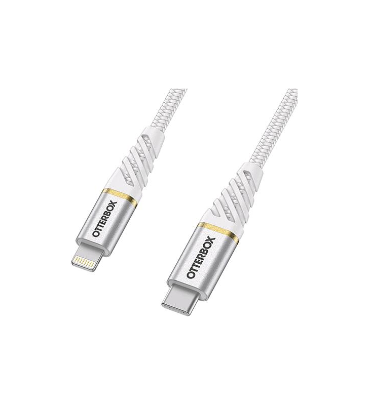 OTTERBOX PREMIUM CABLE USB/CLIGHTNING 2M USBPD WHITE