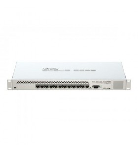 MIKROTIK CCR1016-12G MikroTik CCR1016-12G L6 16xCore 1.2GHz 2GB RAM, 12xGig LAN, Rack 19, LCD