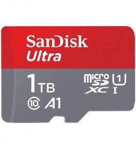 1TB SANDISK ULTRA MICROSDXC+ SD/ADAPTER 120MB/S A1 CLAS 10 UHS-I