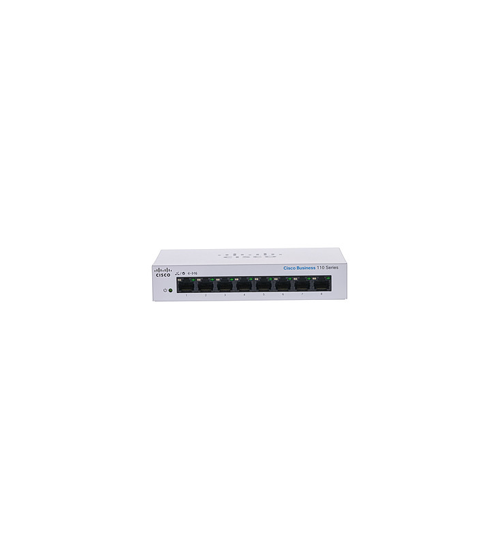 Switch Cisco CBS110-8PP-D, 8 porturi