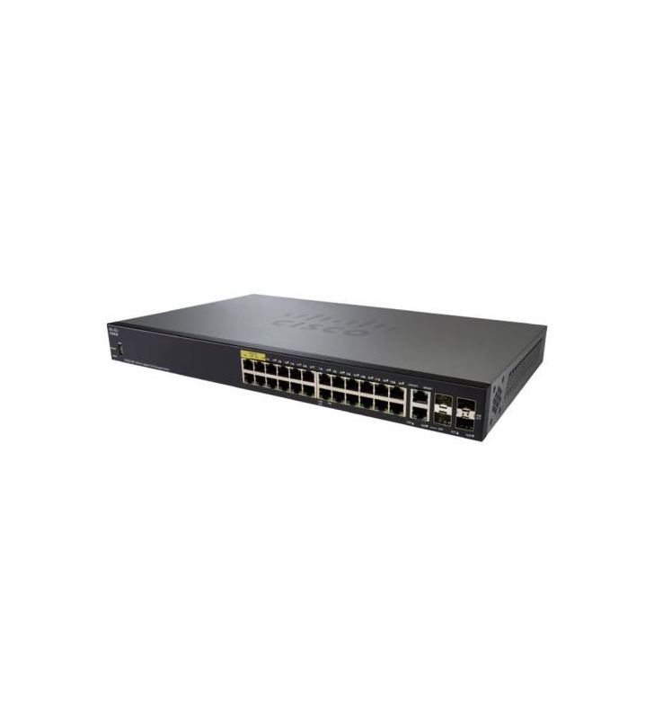 Switch Cisco CBS110-24PP, 24 porturi