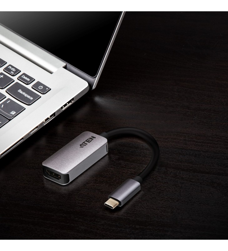 CABLU video ATEN, cablu or adaptor video, USB Type-C (T) la HDMI (M), 4K DCI (4096x2160) la 60Hz, "UC3008A1-AT"