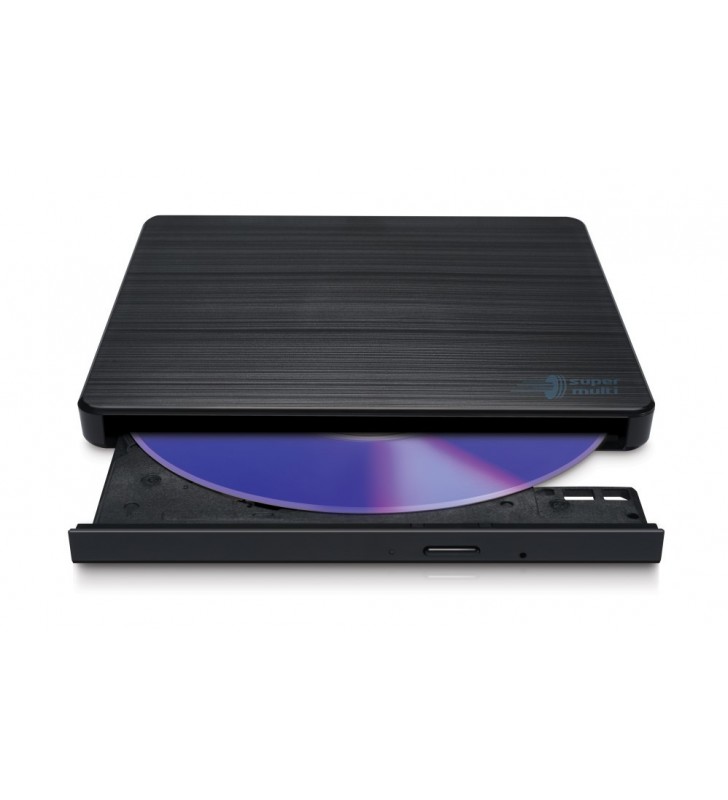 Hitachi-LG Slim Portable DVD-Writer unități optice DVD±RW Negru