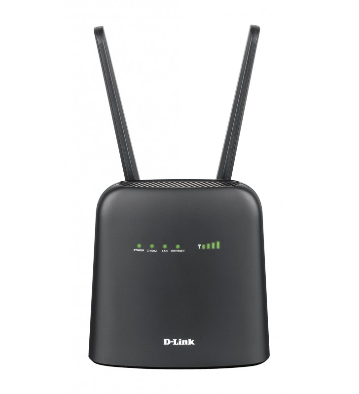 D-Link N300 router wireless Ethernet Bandă unică (2.4 GHz) 3G 4G Negru