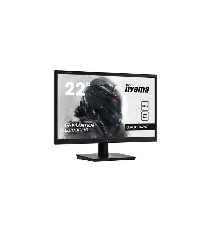 iiyama G-MASTER G2230HS-B1 LED display 54,6 cm (21.5") 1920 x 1080 Pixel Full HD Negru