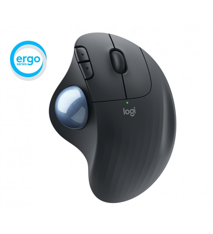Logitech Ergo M575 mouse-uri Mâna dreaptă RF Wireless + Bluetooth Trackball-ul 2000 DPI