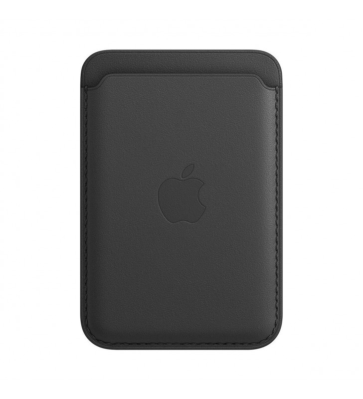 Portofel Apple din piele cu MagSafe pentru iPhone, Negru