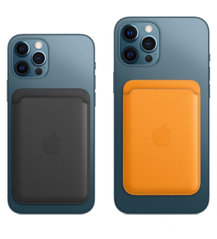 Portofel Apple din piele cu MagSafe pentru iPhone, Negru