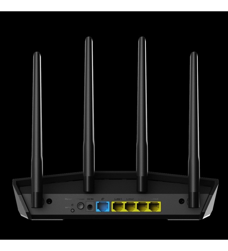ASUS RT-AX55 router wireless Gigabit Ethernet Bandă dublă (2.4 GHz/ 5 GHz) Negru