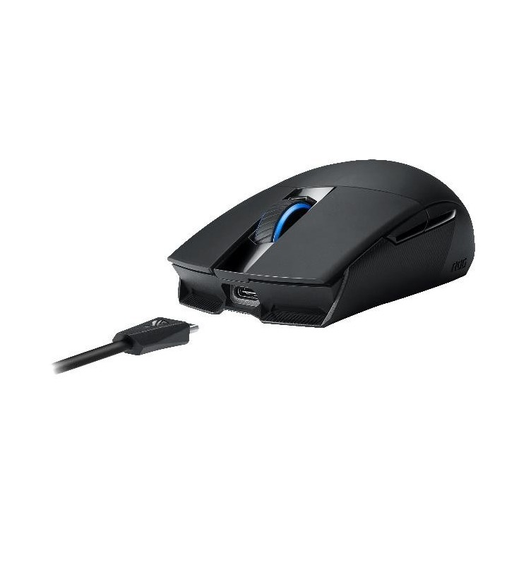 ASUS ROG Strix Impact II Wireless mouse-uri Mâna dreaptă RF Wireless+USB Type-C Optice 16000 DPI