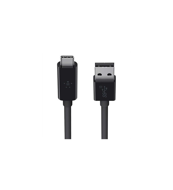 Belkin USB-A - USB-C, 0.9m cabluri USB 0,9 m USB 3.2 Gen 2 (3.1 Gen 2) USB A USB C Negru