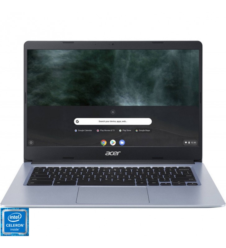 Laptop Acer Chromebook CB314-1H Intel Celeron N4120 64GB eMMC 4GB FullHD Chrome OS Silver nx.hpyex.007