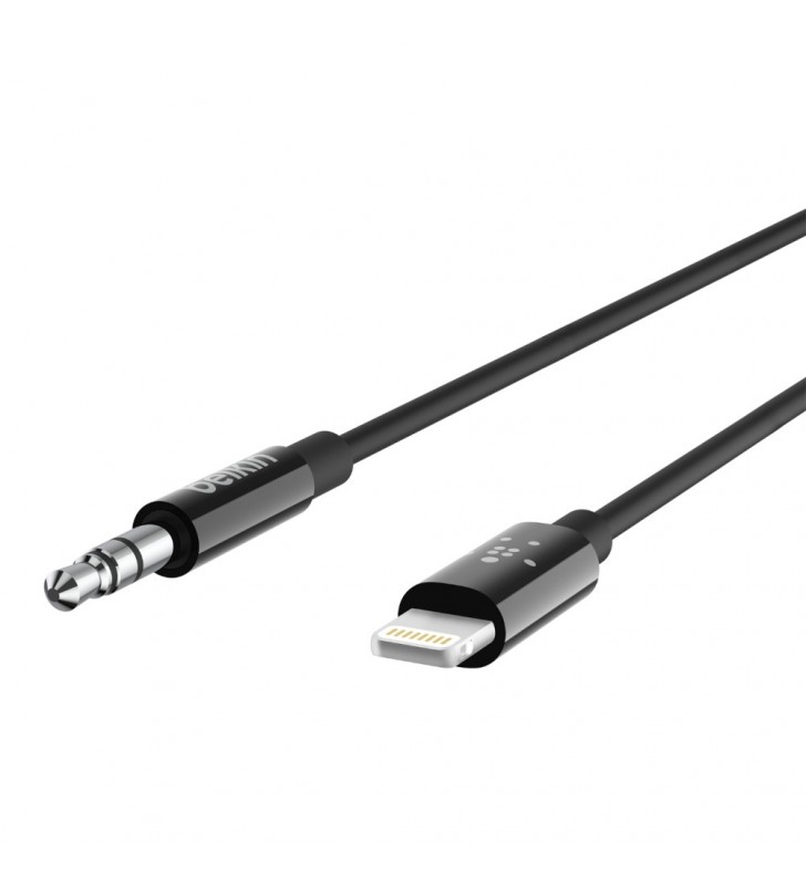 Belkin AV10172BT03-BLK cablu audio 0,9 m 3.5mm Negru
