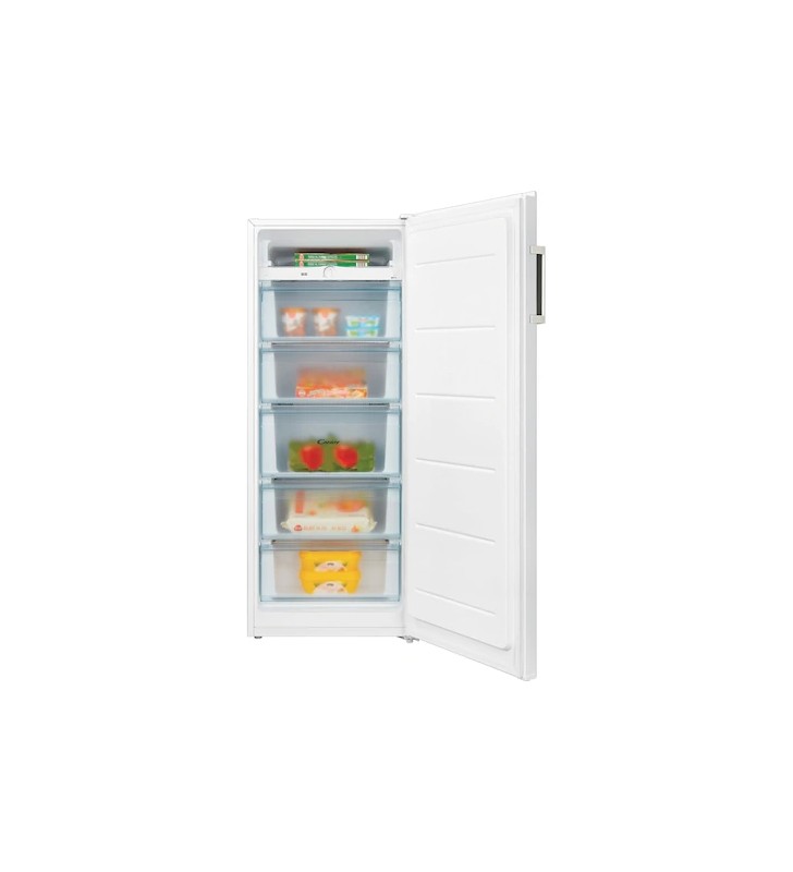 Congelator vertical, Candy, 5 rafturi, 166 litri, 143cm, A+, Alb,