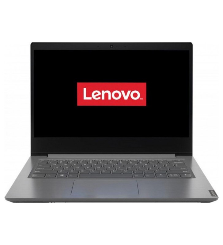 Laptop ultraportabil Lenovo V14-IIL cu procesor Intel Core i7-1065G7 pana la 3.90 GHz, 14", Full HD, 12GB, 256GB SSD, NVIDIA GeForce MX350 2GB, Free DOS, Iron Grey