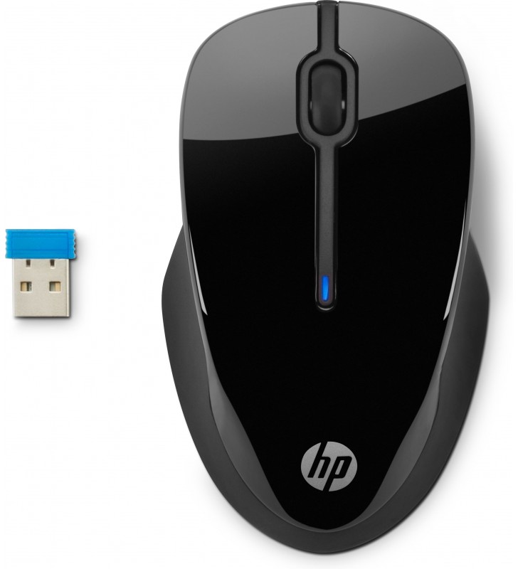 HP 250 mouse-uri RF fără fir Blue LED 1600 DPI