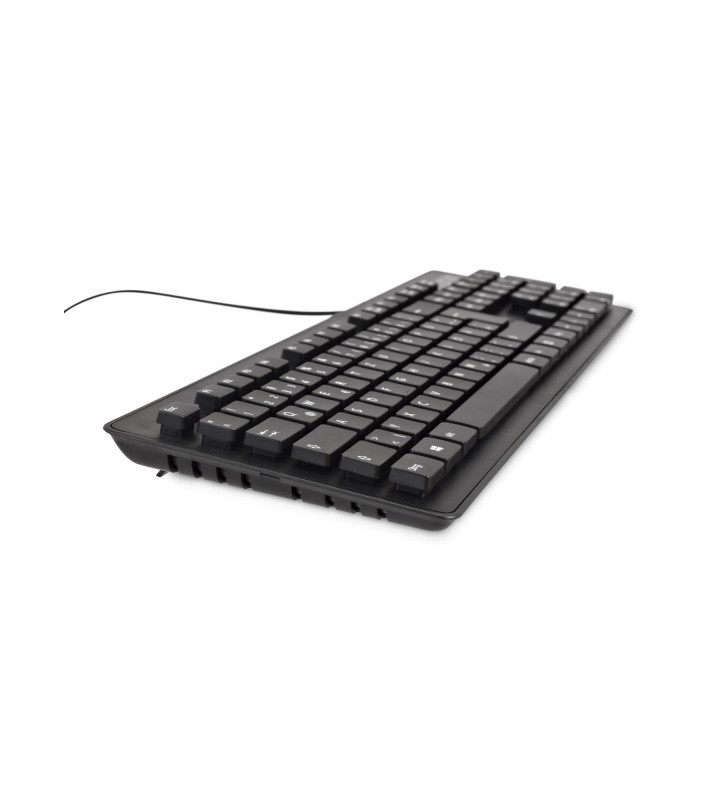 V7 CKU700DE tastaturi USB Germană Negru