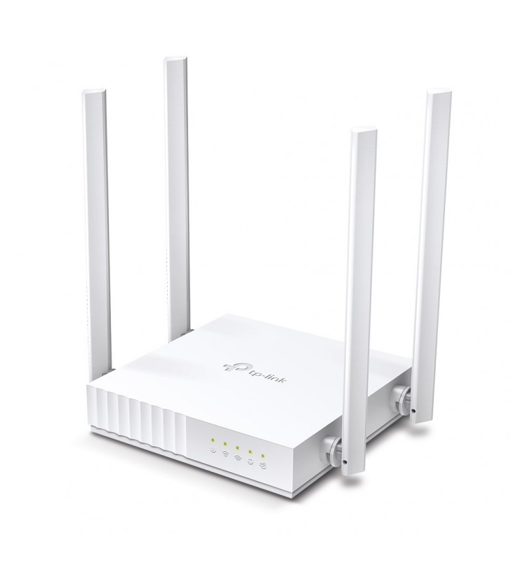 TP-LINK ARCHER C24 router wireless Fast Ethernet Bandă dublă (2.4 GHz/ 5 GHz) Alb