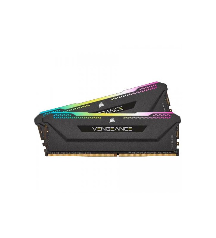 CORSAIR DDR4 32GB 2x16GB 3200MHz DIMM CL16 VENGEANCE RGB Pro SL Black 1.35V for AMD Ryzen XMP 2.0