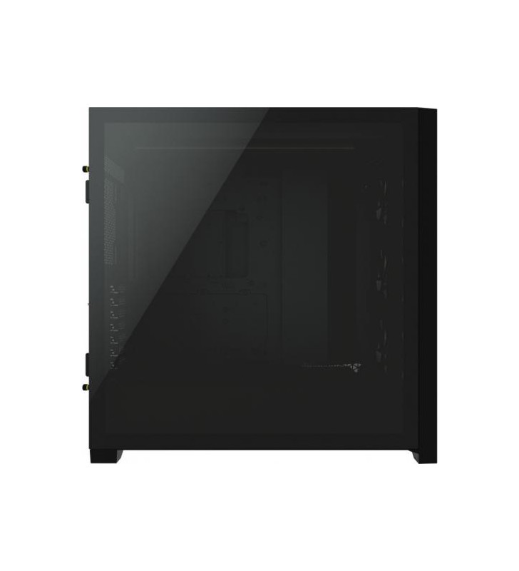 CORSAIR iCUE 5000X RGB Tempered Glass Mid-Tower ATX PC Smart Case Black