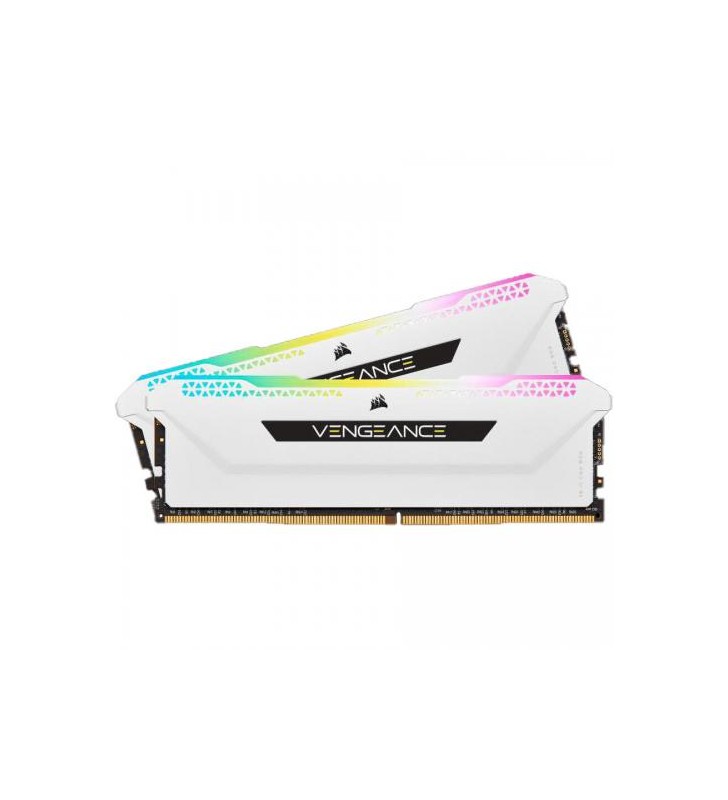 CORSAIR DDR4 32GB 2x16GB 3600MHz DIMM CL18 VENGEANCE RGB PRO SL White 1.35V XMP 2.0