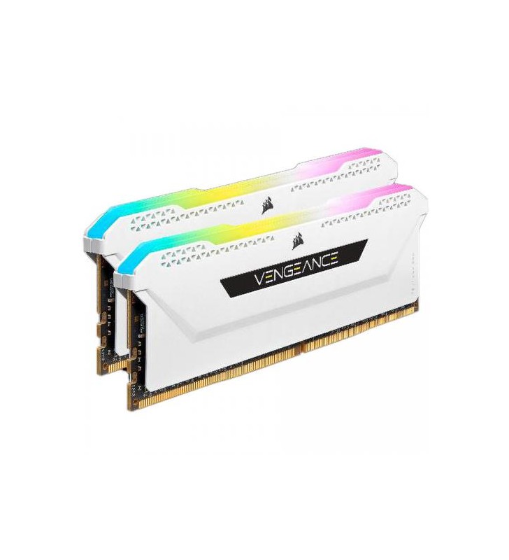 CORSAIR DDR4 32GB 2x16GB 3600MHz DIMM CL18 VENGEANCE RGB PRO SL White 1.35V XMP 2.0