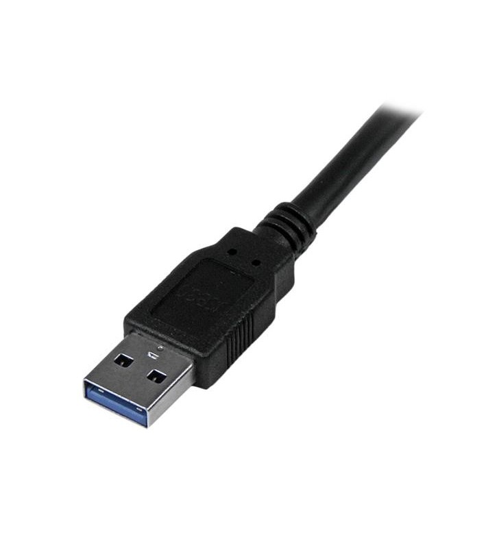 StarTech.com 3m, USB 3.0-A - USB 3.0-B cabluri USB USB 3.2 Gen 1 (3.1 Gen 1) USB A USB B Negru