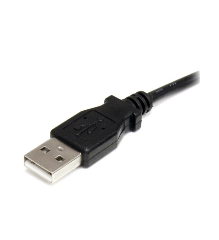 StarTech.com USB2TYPEH2M cabluri de alimentare Negru 2 m USB A Barrel type H