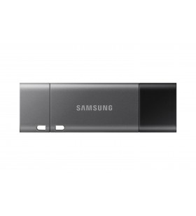 Samsung MUF-64DB memorii flash USB 64 Giga Bites USB Type-A / USB Type-C 3.2 Gen 1 (3.1 Gen 1) Negru, Argint