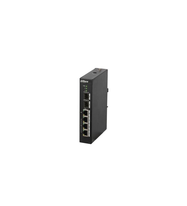 Dahua Technology PFS3206-4P-96 switch-uri Gestionate L2 Fast Ethernet (10/100) Power over Ethernet (PoE) Suport Negru