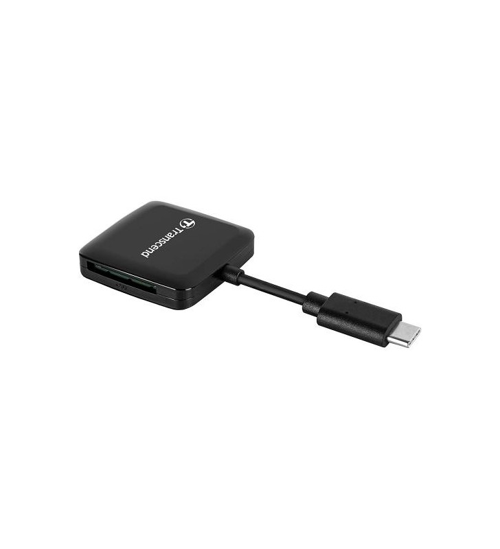 TRANSCEND RDC3 Cardreader SD/microSD USB-C 3.2 gen1 Black