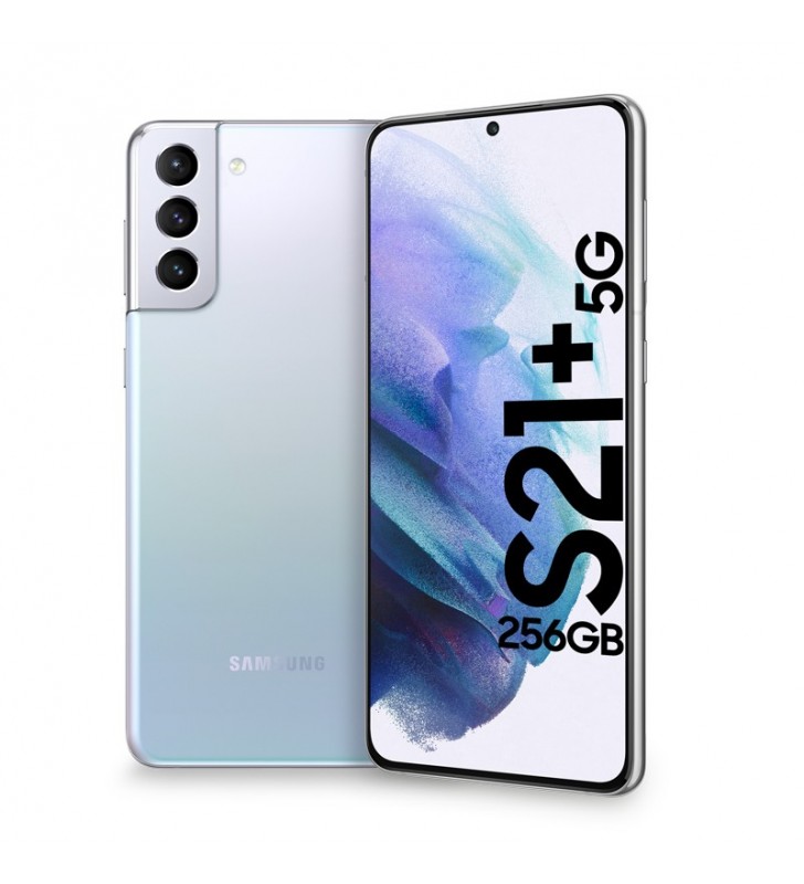 Samsung Galaxy S21+ 5G SM-G996B 17 cm (6.7") Dual SIM Android 11 USB tip-C 8 Giga Bites 256 Giga Bites 4800 mAh Argint