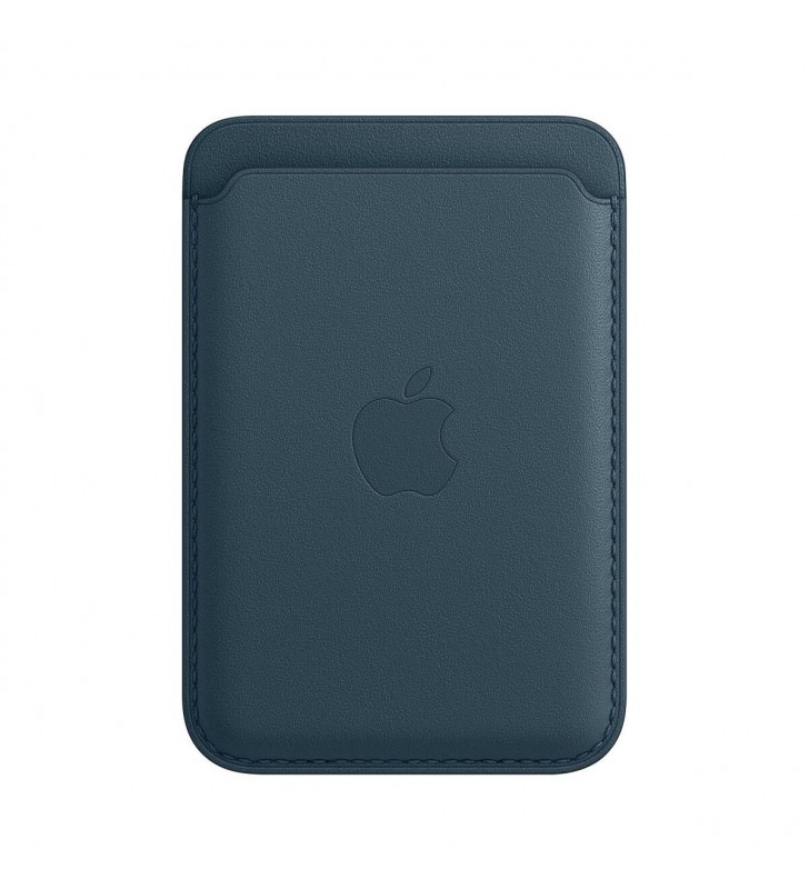 Portofel Apple din piele cu MagSafe pentru iPhone, Baltic Blue