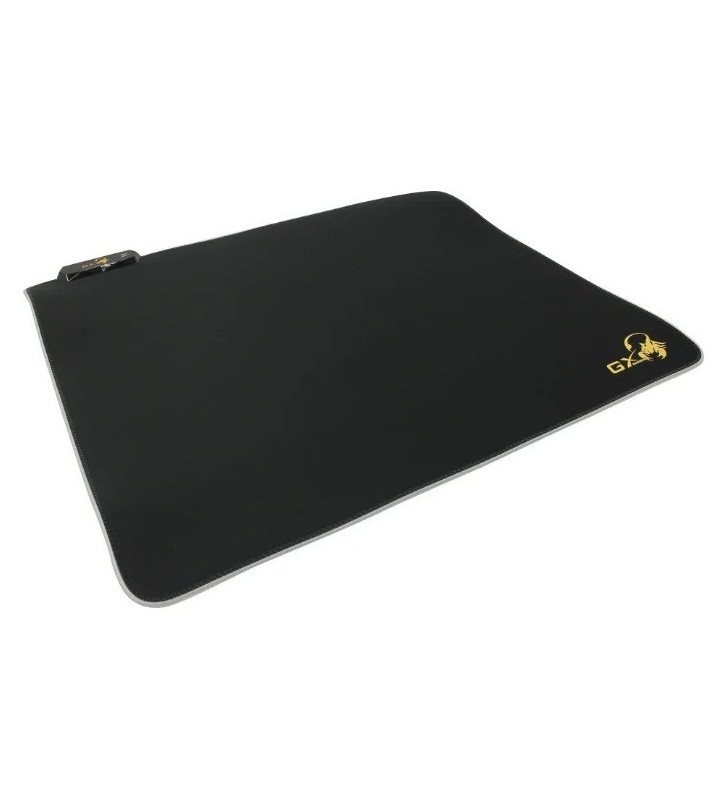 Mouse PAD GENIUS, "GX-Pad 500S RGB", gaming , cu led, cauciuc si material textil, 450 x 400 x 3 mm, negru , iluminat RGB, "31250004400"