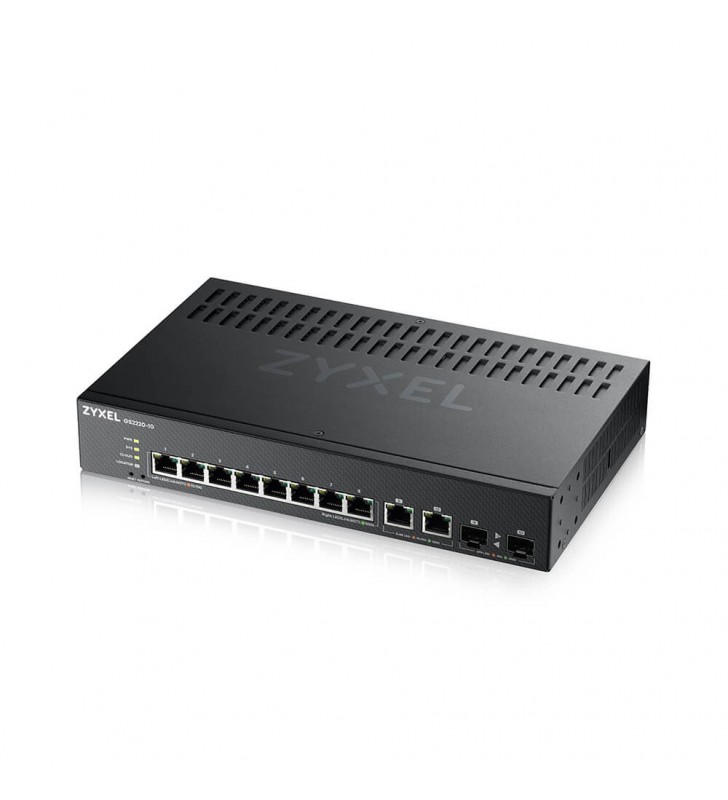 Zyxel GS2220-10-EU0101F switch-uri Gestionate L2 Gigabit Ethernet (10/100/1000) Negru