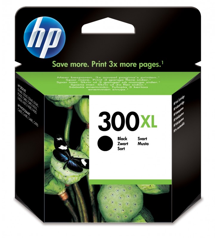 HP 300XL 1 buc. Original Productivitate Înaltă (XL) Negru