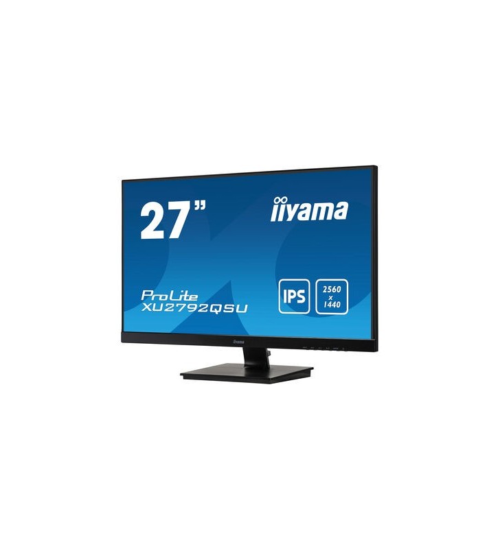 iiyama ProLite XU2792QSU-B1 monitoare LCD 68,6 cm (27") 2560 x 1440 Pixel WQXGA LED Negru