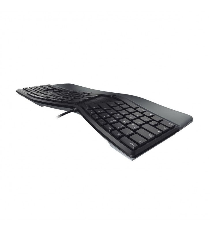 CHERRY KC 4500 ERGO tastaturi USB QWERTZ Germană Negru
