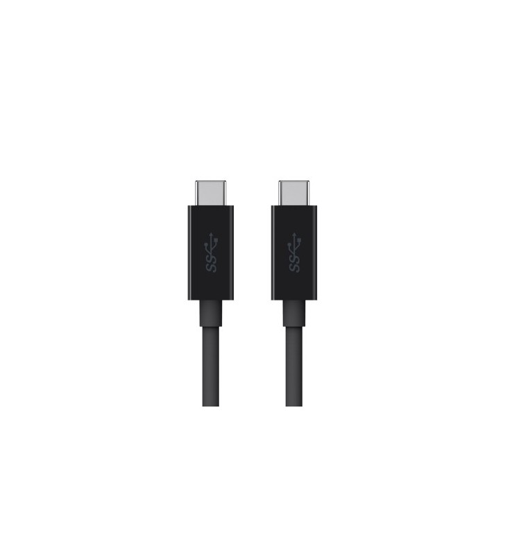 Belkin F2CU049bt2M-BLK cabluri USB 2 m USB 3.2 Gen 1 (3.1 Gen 1) USB C Negru
